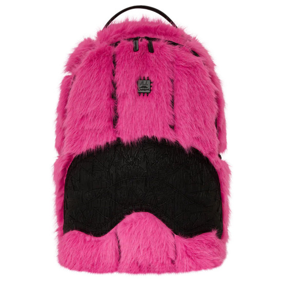Sprayground Τσάντα πλάτης Ai Faux Fur Pink DLX Backpack